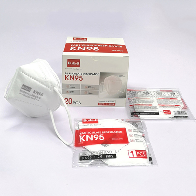 5 respiratore polverizzato di strato KN95, maschera di protezione KN95 approvata dalla FDA
